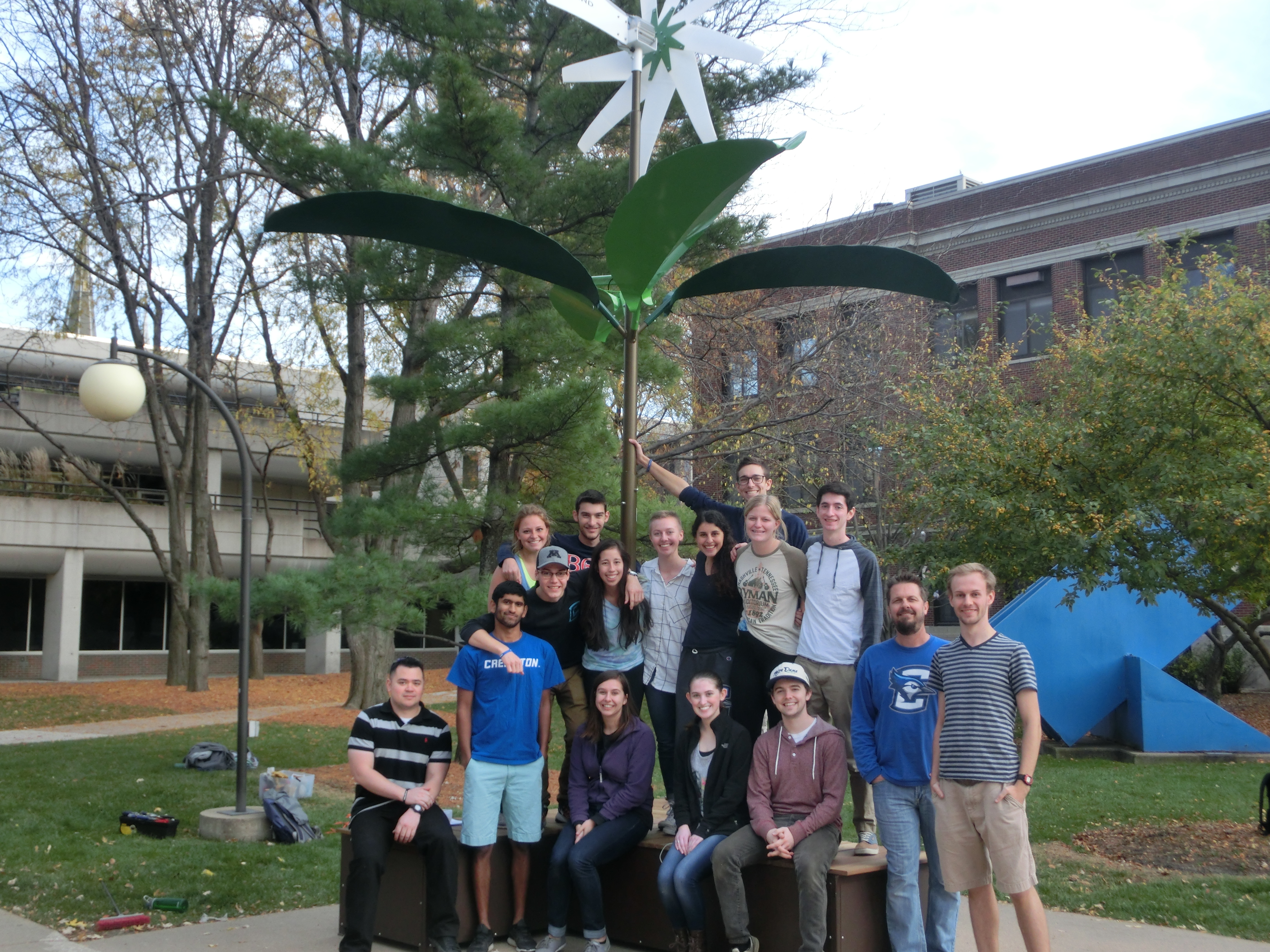 Students and EnergiPlant